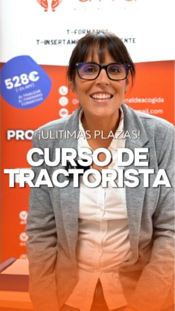 📣💥 Atención jóvenes de Guillena y alrededores ¡Llega el 𝗖𝘂𝗿𝘀𝗼 𝗱𝗲 𝗧𝗿𝗮𝗰𝘁𝗼𝗿𝗶𝘀𝘁𝗮 con 𝗔𝗡𝗔!🚜
Aprende a manejar maquinaria agrícola profesional y prepárate para trabajar en el sector agrario.
⏱️ 50 horas de formación práctica y certificada.
💰 Y además... ¡una 𝗯𝗲𝗰𝗮 𝗱𝗲 𝟱𝟮𝟴€ al finalizar el curso!
𝘚𝘪 𝘵𝘪𝘦𝘯𝘦𝘴 𝙚𝙣𝙩𝙧𝙚 𝟭𝟴 𝙮 𝟮𝟵 𝙖ñ𝙤𝙨, 𝘦𝘴𝘵𝘢́𝘴 𝙙𝙚𝙨𝙚𝙢𝙥𝙡𝙚𝙖𝙙𝙤/𝙖, 𝘪𝘯𝘴𝘤𝘳𝘪𝘵𝘰/𝘢 𝘦𝘯 𝘦𝘭 𝙎𝘼𝙀 𝘺 𝘦𝘯 𝙎𝙞𝙨𝙩𝙚𝙢𝙖 𝙉𝙖𝙘𝙞𝙤𝙣𝙖𝙡 𝙙𝙚 𝙂𝙖𝙧𝙖𝙣𝙩í𝙖 𝙅𝙪𝙫𝙚𝙣𝙞𝙡 y 𝙘𝙤𝙣 𝙘𝙖𝙧𝙣𝙚𝙩 𝙙𝙚 𝙘𝙤𝙣𝙙𝙪𝙘𝙞𝙧 𝙘𝙡𝙖𝙨𝙚 𝘽 ¡ESTA OPPORTUNIDAD ES PARA TI!
𝘾𝙊𝙉𝙏𝘼𝘾𝙏𝘼 𝘾𝙊𝙉 𝙉𝙊𝙎𝙊𝙏𝙍𝙊𝙎 𝙔 𝙏𝙀 𝙄𝙉𝙁𝙊𝙍𝙈𝘼𝙈𝙊𝙎:
📍 Edificio Sevilla 2, Planta baja, módulo 16 – Sevilla
🕗 De lunes a viernes de 8:00 a 15:00
📞 614 285 360 | ✉️ info@deacogida.com
🚜 ¡𝘈𝘳𝘳𝘢𝘯𝘤𝘢 𝘵𝘶 𝘧𝘶𝘵𝘶𝘳𝘰 𝘤𝘰𝘯 𝘧𝘶𝘦𝘳𝘻𝘢 𝘫𝘶𝘯𝘵𝘰 𝘢 𝘼𝙉𝘼!
#CursoTractorista #FormaciónProfesional #EmpleoJoven #OportunidadLaboral #AsociaciónNacionalDeAcogida #FormaciónAgraria #JóvenesConFuturo #BecaFormativa