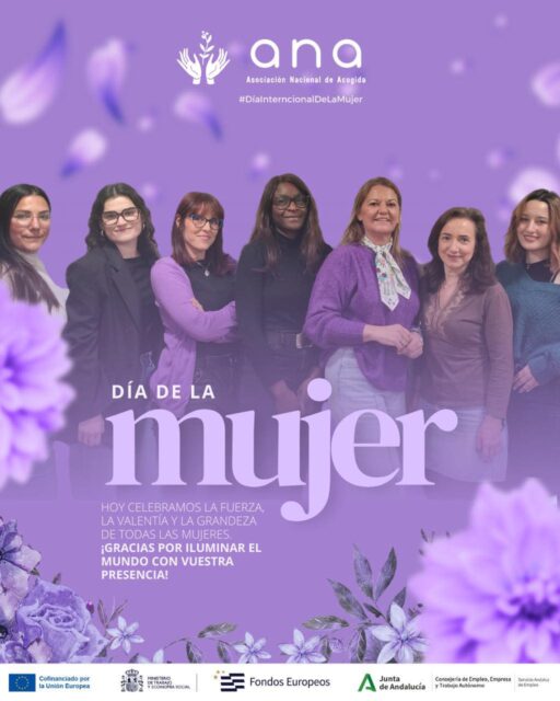𝗗í𝗮 𝗜𝗻𝘁𝗲𝗿𝗻𝗮𝗰𝗶𝗼𝗻𝗮𝗹 𝗗𝗲 𝗟𝗮𝗠𝘂𝗷𝗲𝗿 💜
En la 𝗔𝘀𝗼𝗰𝗶𝗮𝗰𝗶𝗼́𝗻 𝗡𝗮𝗰𝗶𝗼𝗻𝗮𝗹 𝗱𝗲 𝗔𝗰𝗼𝗴𝗶𝗱𝗮, sabemos que la fuerza de una sociedad se mide por la capacidad de sus mujeres para sostenerse, crecer y brillar juntas. 🤝✨
Hoy, 𝟴 𝙙𝙚 𝙢𝙖𝙧𝙯𝙤, celebramos la inteligencia, la dedicación y el valor de cada mujer que forma parte de nuestra red. Desde Andalucía, seguimos trabajando por un futuro de igualdad real y acogida para todas.
𝘾𝙊𝙉𝙏𝘼𝘾𝙏𝘼 𝘾𝙊𝙉 𝙉𝙊𝙎𝙊𝙏𝙍𝘼𝙎:
🕗 De lunes a viernes de 8:00 a 15:00
📞 614 285 360 | ✉️ info@deacogida.com
𝘗𝘰𝘳𝘲𝘶𝘦 𝘤𝘶𝘢𝘯𝘥𝘰 𝘶𝘯𝘢 𝘮𝘶𝘫𝘦𝘳 𝘢𝘷𝘢𝘯𝘻𝘢, 𝘢𝘷𝘢𝘯𝘻𝘢𝘮𝘰𝘴 𝘵𝘰𝘥𝘢𝘴.
#ANA #8M #DíaInternacionalDeLaMujer #Andalucía #Igualdad #DíaDeLaMujer #CompromisoSocial #compromisosocial