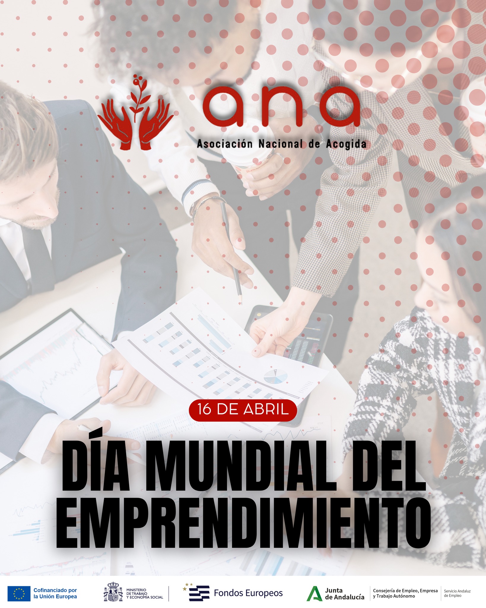 𝗛𝗼𝘆, 𝟭𝟲 𝗱𝗲 𝗮𝗯𝗿𝗶𝗹, 𝗰𝗲𝗹𝗲𝗯𝗿𝗮𝗺𝗼𝘀 𝗲𝗹 𝗗í𝗮 𝗠𝘂𝗻𝗱𝗶𝗮𝗹 𝗱𝗲𝗹 𝗘𝗺𝗽𝗿𝗲𝗻𝗱𝗶𝗺𝗶𝗲𝗻𝘁𝗼 💡

Emprender no tiene edad: es una actitud, una oportunidad y, sobre todo, una herramienta clave para construir el empleo del futuro. En un mundo en constante cambio, la formación se convierte en el motor que impulsa ideas, desarrolla habilidades y abre nuevas puertas profesionales.

Desde 𝗔𝗡𝗔 apostamos por el aprendizaje continuo como base para transformar inquietudes en proyectos reales, acompañando a personas de todas las edades a descubrir su potencial y adaptarse a las nuevas demandas del mercado laboral.

𝙋𝘼𝙍𝘼 𝙈𝘼́𝙎 𝙄𝙉𝙁𝙊𝙍𝙈𝘼𝘾𝙄𝙊́𝙉:
📍 Avd. San Francisco Javier, 9, Edificio Sevilla 2, Planta baja, módulo 16 – Sevilla
🕗 De lunes a viernes de 8:00 a 15:00
📞 614 285 360
✉️ info@deacogida.com

𝙋𝙤𝙧𝙦𝙪𝙚 𝙛𝙤𝙧𝙢𝙖𝙧𝙨𝙚 𝙚𝙨 𝙘𝙧𝙚𝙘𝙚𝙧, 𝙮 𝙚𝙢𝙥𝙧𝙚𝙣𝙙𝙚𝙧 𝙚𝙨 𝙖𝙫𝙖𝙣𝙯𝙖𝙧. 🚀

#DíaDelEmprendimiento #Formación #Empleo #Emprender #AprendizajeContinuo